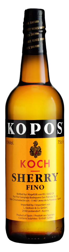 KOPOS Koch Sherry Fino, 0,75l KOPOS Koch Sherry Fino, 0,75l