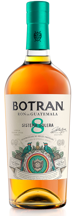Botran Rum 8 J. Ron de Guatemala, Sistema Solera, 0,7 l Botran Rum 8 J. Ron de Guatemala, Sistema Solera, 0,7 l