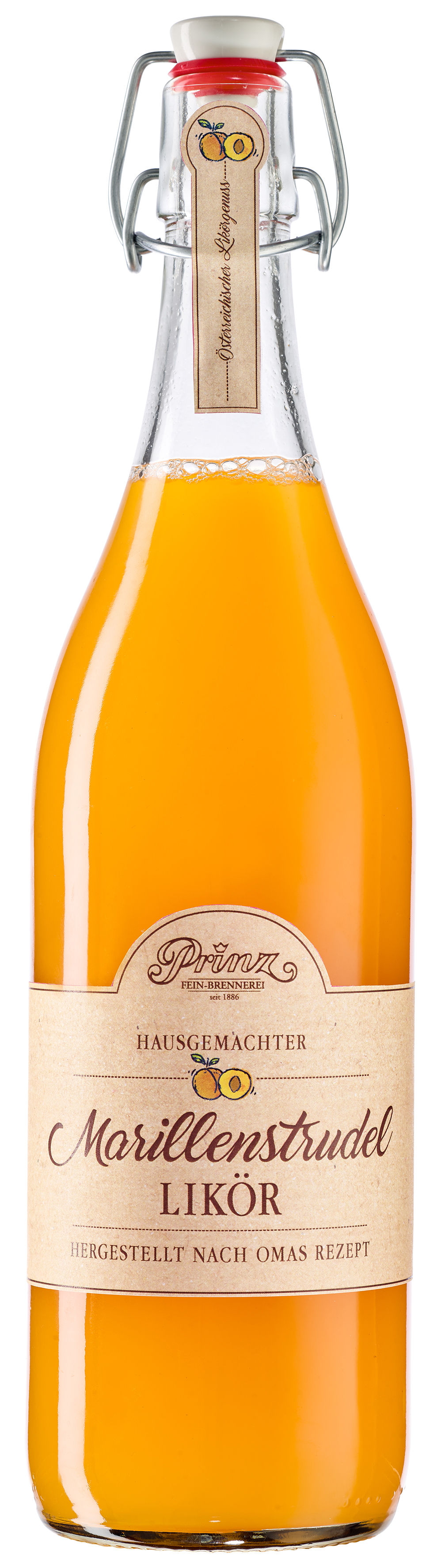 Prinz Marillenstrudel Likör 0,5 l Prinz Marillenstrudel Likör 0,5 l