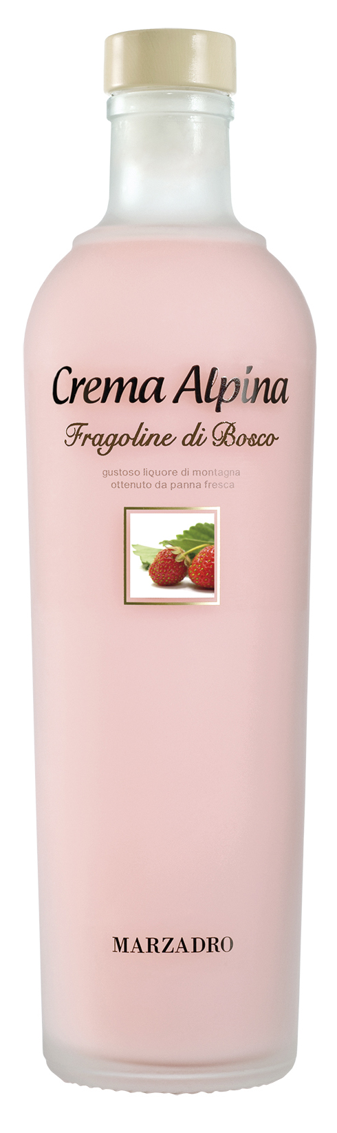 Marzadro Crema Alpina Erdbeer Sahne, 0,7 l Marzadro Crema Alpina Erdbeer Sahne, 0,7 l